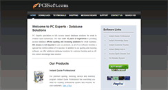 Desktop Screenshot of pcesoft.com