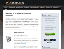 Tablet Screenshot of pcesoft.com